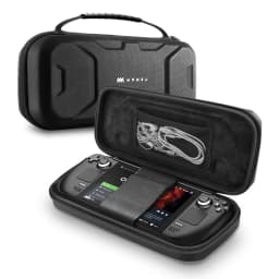 Mumba Carrying Case For Steam Deck OLED (2023) /For Steam Deck (2022) Large Capacity Portable Travel Carrying Handbag Pouch