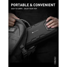 Mumba Carrying Case For Steam Deck OLED (2023) /For Steam Deck (2022) Large Capacity Portable Travel Carrying Handbag Pouch