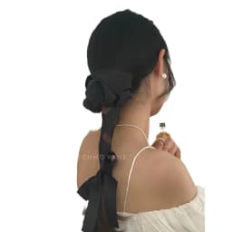 2pcs Korean Elegant Bow Ribbon Hair Scrunchies For Women Girls Elastic Hair Ring Sweet Ponytail Holder Headwear Hair Accessories