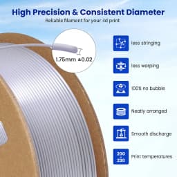 JAYO PLA /PETG/SILK PLA/PLA Meta/PLAMatte/ PLA+Filament 1.75mm 3D Printer Filament For FDM 100$% No Bubble Mix Color