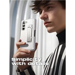 For Samsung Galaxy Z Fold 5 Case 2023 I-BLASON Journey Full-Body Protective Bumper Case with 3Pcs Silicone Pen Covers Kickstand
