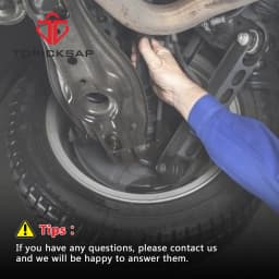 TOPICKSAP 2pcs Rear Lower Left Right Control Arms Suspension Kit for Nissan Altima 2013 - 2018 Maxima 2016 - 2021 551B1-3TA0D