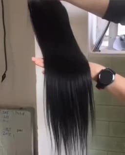 Straight 5x5 Closure Human Hair Pre-Plucked With Baby Hair Free Part Lace Closure Natural Black Color Ali Pearl Hair