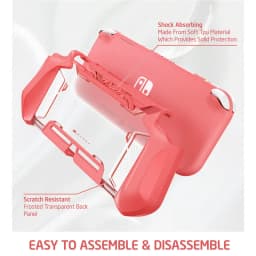 Mumba Grip Case For Nintendo Switch Lite Blade TPU Protective Portable Cover Case Compatible with Switch Lite Console (2019)