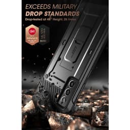 SUPCASE For Samsung Galaxy S21 FE Case 5G (2022) UB Pro Full-Body Holster Cover WITH Built-in Screen Protector & Kickstand