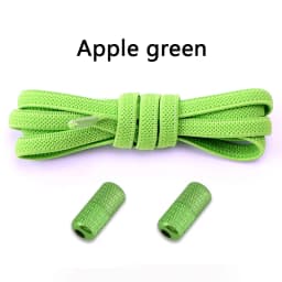 1Pair Elastic laces Sneakers Flats No tie Shoelace Sports Stretchy lazy Shoelaces without ties Kids Adult Shoes Accessories