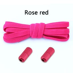1Pair Elastic laces Sneakers Flats No tie Shoelace Sports Stretchy lazy Shoelaces without ties Kids Adult Shoes Accessories