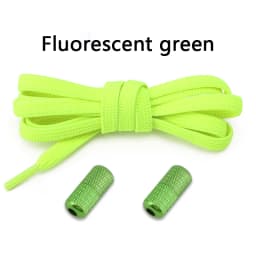 1Pair Elastic laces Sneakers Flats No tie Shoelace Sports Stretchy lazy Shoelaces without ties Kids Adult Shoes Accessories