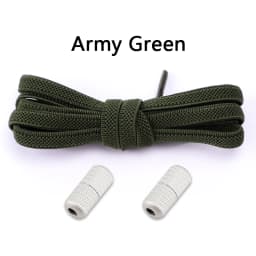 1Pair Elastic laces Sneakers Flats No tie Shoelace Sports Stretchy lazy Shoelaces without ties Kids Adult Shoes Accessories