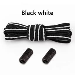 1Pair Elastic laces Sneakers Flats No tie Shoelace Sports Stretchy lazy Shoelaces without ties Kids Adult Shoes Accessories