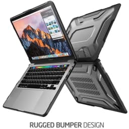 For MacBook Pro 13 Case (2022-2016) A2251/ A2289/ A1706/ A1708/ A1989/A2159 Slim Rubber TPU Bumper Cover with Touch Bar&Touch ID