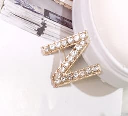 DIY Shoelaces Decoration Metal Snow yarn Shoelace Diamond letters Shoe Accessories Shiny Rhinestones Shoes Decorative Accessory