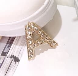 DIY Shoelaces Decoration Metal Snow yarn Shoelace Diamond letters Shoe Accessories Shiny Rhinestones Shoes Decorative Accessory