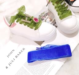 DIY Shoelaces Decoration Metal Snow yarn Shoelace Diamond letters Shoe Accessories Shiny Rhinestones Shoes Decorative Accessory