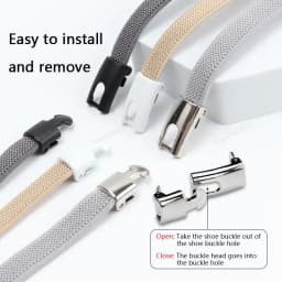 New Cross Lock Shoelaces Without ties 8MM Width Elastic Laces Sneakers Kids Adult No Tie Shoelace Rubber Bands Shoes Accessories