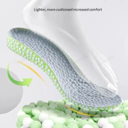 1.5-3.5cm Height Increase Templates Shoes Insole for Men Women Comfortable Soft Running Sport Insoles for Feet Growing Shoe Sole