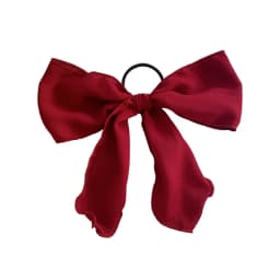 Korean Bow-Knot Elastic Hair Bands For Women Girls Accessories Fashion Hair Band Long Ribbon Bow Ponytail Hair Tie Scrunchies