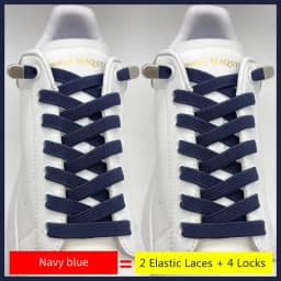 No Tie Shoe laces Elastic Laces Sneakers 8MM Widened Flat Elastic Shoelaces without ties Kids Adult Shoelace Shoes Accessories