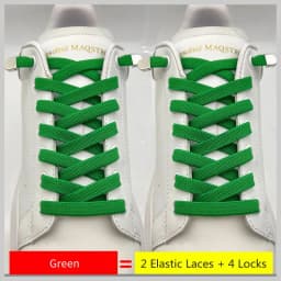 No Tie Shoe laces Elastic Laces Sneakers 8MM Widened Flat Elastic Shoelaces without ties Kids Adult Shoelace Shoes Accessories