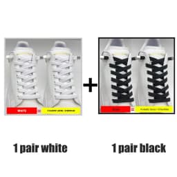 No Tie Shoe laces Elastic Laces Sneakers 8MM Widened Flat Elastic Shoelaces without ties Kids Adult Shoelace Shoes Accessories