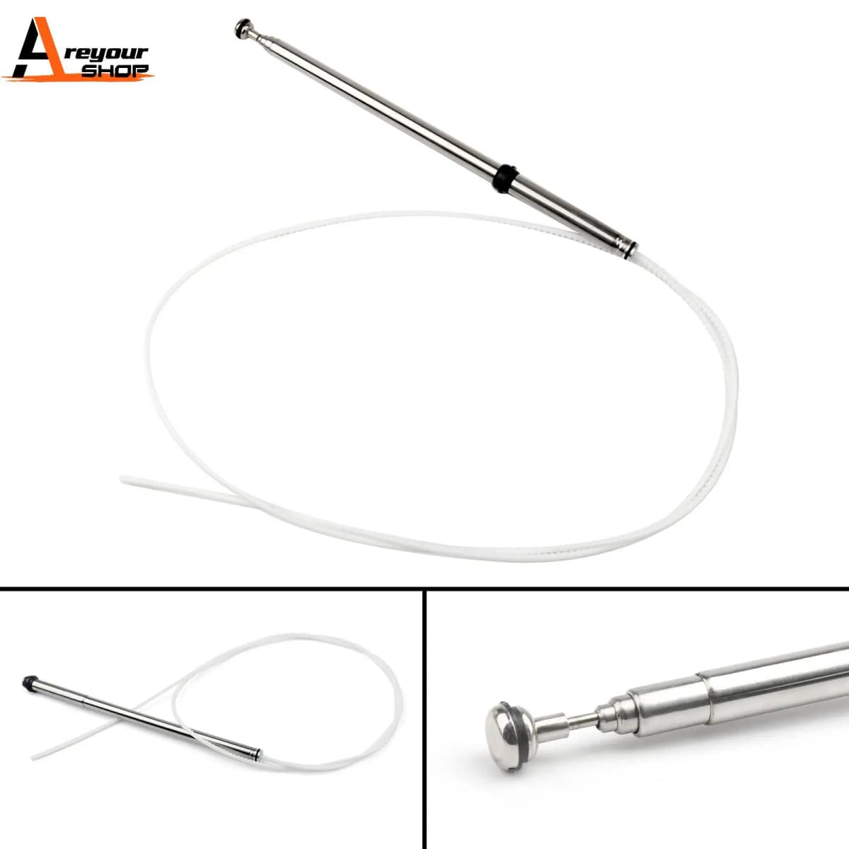 Areyourshop 8633760080 for Land Cruiser 1996-1997 LX450 1996-1998 Rod & Pipe Sealed W/Cable 86337-60080 Car Accessories Parts