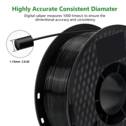 KINGROON PETG 3D Printer Filament 1.75mm 1KG High Quality Toughness 3D Printing Material Standard 1Roll/KG