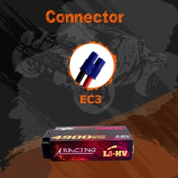 2pcs CNHL Lipo Battery 2S 7.6V 4000mAh 4900mAh 5200mAh 120C HV Shorty Hard Case With EC3 Plug For RC Car Airplane Truck Boat