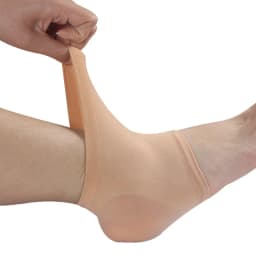 Silicone Heel Protector Feet Skin Care Socks Sleeve Feet Pads for Heel Relief Plantar Fasciitis Heel Pain Reduce Pressure