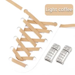 Elastic Laces Sneakers Luxury Diamond Magnetic Lock Shoelaces Without ties Kids Adult No Tie Shoe laces 8MM Width Flats Shoelace