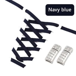 Elastic Laces Sneakers Luxury Diamond Magnetic Lock Shoelaces Without ties Kids Adult No Tie Shoe laces 8MM Width Flats Shoelace