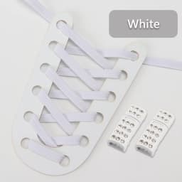 Elastic Laces Sneakers Luxury Diamond Magnetic Lock Shoelaces Without ties Kids Adult No Tie Shoe laces 8MM Width Flats Shoelace