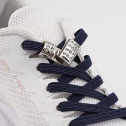 Elastic Laces Sneakers Luxury Diamond Magnetic Lock Shoelaces Without ties Kids Adult No Tie Shoe laces 8MM Width Flats Shoelace