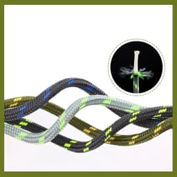 1Pair Outdoor Shoelaces Sport Casual Round Shoes Lace Hiking Slip Rope Shoe Laces Sneakers Boot Shoelace Strings