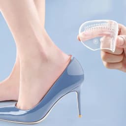 Silicone Heel Protectors Quality Womens Shoes Heel Cushion Foot Care Products Non Slip Shoe Pads for High Heels Shoe Insert