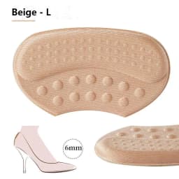 Silicone Heel Protectors Quality Womens Shoes Heel Cushion Foot Care Products Non Slip Shoe Pads for High Heels Shoe Insert