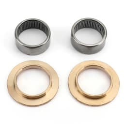 Areyourshop Front Inner Axle Spindle Bearing + Bush Kit for Land Cruiser 78 79 80 100 Series 90364-33011 90381-35001 Car Parts