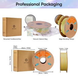ERYONE 1KG Promotion PLA Matte Tricolour Filament 1.75mm For 3D Printing FDM Printer Fast Delivery New Arrival 1kg/Spool