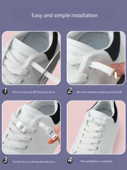 Elastic Laces Sneakers Magnetic Lock Shoe laces without ties Kids Adult 8MM Widened Flat No Tie Shoelaces for Shoes Accessories