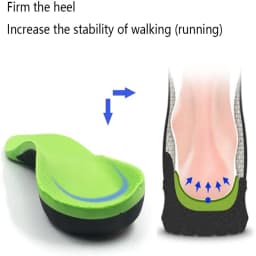 EVA Shoes Sole Orthopedic Insoles Plantar Fasciitis Feet Insoles Arch Supports Orthotics Inserts Relieve Flat Feet Shoe insole