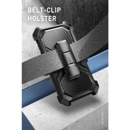 For iPhone 14 Plus Case 6.7" I-BLASON Armorbox Full-Body Rugged Kickstand Holster Protective Case with Built-in Screen Protector