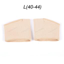 Silicone Shoe Pads Forefoot Cushion Orthopedic Insoles Men Women Thick Comfortable Half Insoles Toe separator Foot Care Products