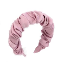 New Fashion Spring Hairband Women Individuality Pleated Headband Fresh Solid Hair Band Adult Hundred Matching Hair Accessories
