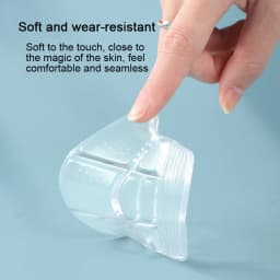 5D Silicone Heel Protectors Stickers Non Slip Shoe Pads Sneakers Insoles Foot Pain Relievers Adjust Size Cushion Care Inserts