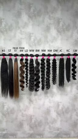 UNice Natural Wave Human Hair Bundles Natural Black 100% Human Hair Bundles 100Grams Bundle Virgin Hair Extension 1/3 Pcs