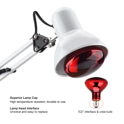 Infrared Heating Physical Therapy Light 110-240V 150W For Rheumatism Health Care Pain Relief Infrared Heat Physiotherapy Lamp