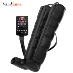 Presoterapia Air Compression Leg Massager Wraps 6 Chambers With LCD For Athlete Foot Calf Massage Recovery