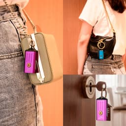 Trustfire Minix Mini EDC Flashlight Keychain 320LM 365nm Uv Lamp Red Light TypeC USB Rechargeable Colourful Gift 2Mode Led Torch
