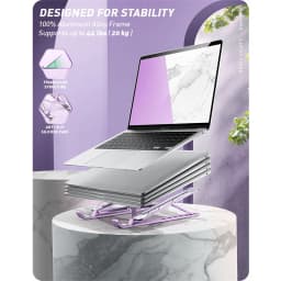 I-BLASON Cosmo Laptop Stand Adjustable Portable Computer Stand Aluminum Alloy Laptop Holder with Multi-Angle Stand for MacBook