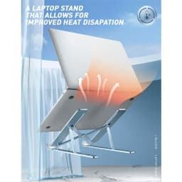 I-BLASON Cosmo Laptop Stand Adjustable Portable Computer Stand Aluminum Alloy Laptop Holder with Multi-Angle Stand for MacBook