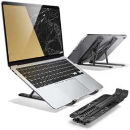 I-BLASON Cosmo Laptop Stand Adjustable Portable Computer Stand Aluminum Alloy Laptop Holder with Multi-Angle Stand for MacBook